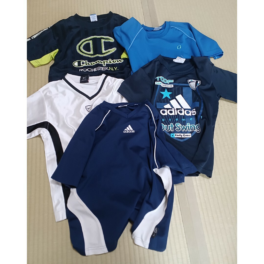 adidas(アディダス)の男の子　まとめ売り　130.140.150 キッズ/ベビー/マタニティのキッズ服男の子用(90cm~)(Tシャツ/カットソー)の商品写真