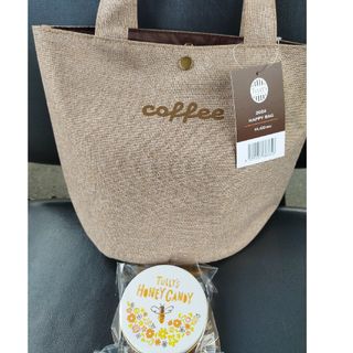 タリーズコーヒー(TULLY'S COFFEE)のタリーズ　ハッピーバッグ　2024  福袋　トートバッグ　キャンディ(ノベルティグッズ)