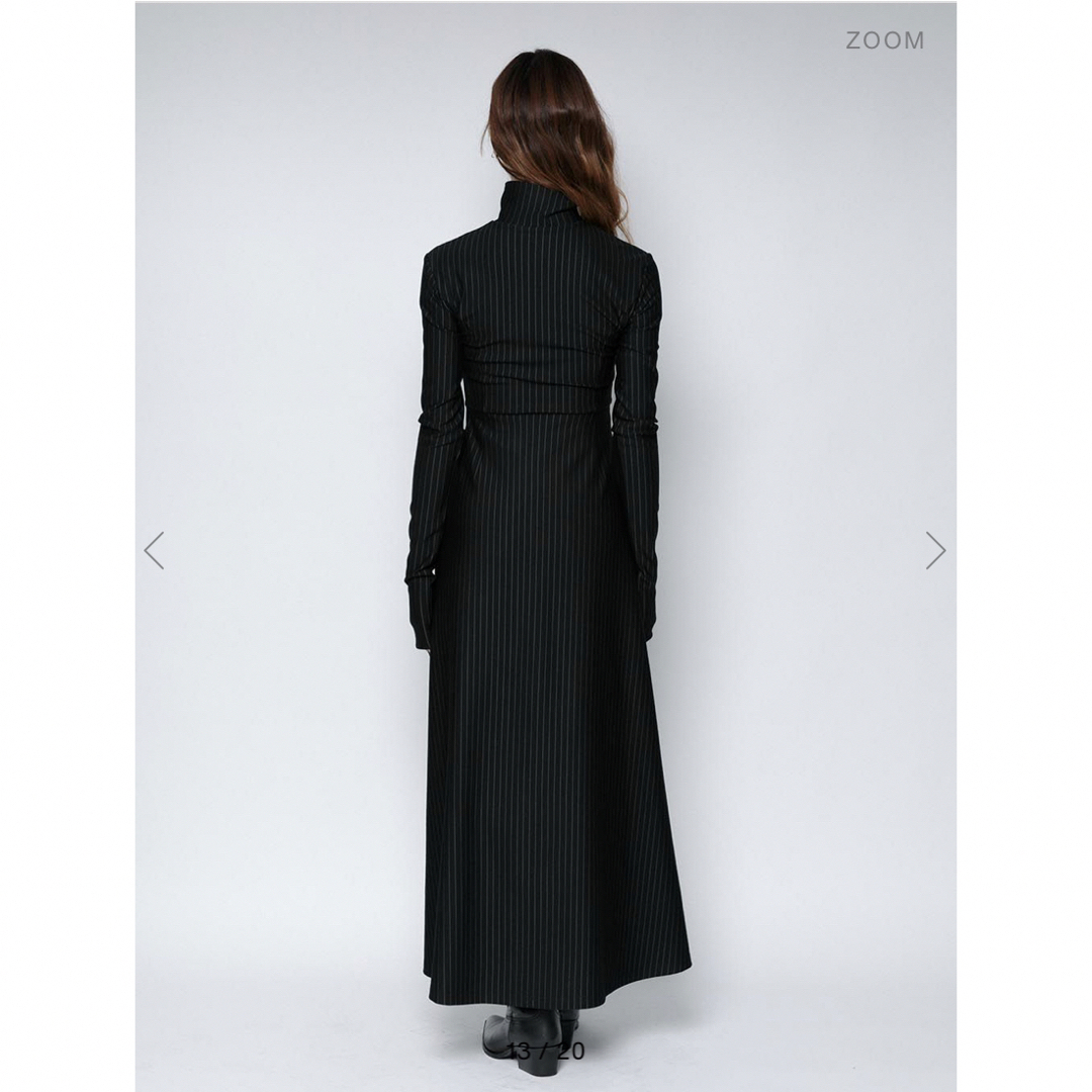 専用【完売·新品】layer skinny long dress レディースのワンピース(ロングワンピース/マキシワンピース)の商品写真