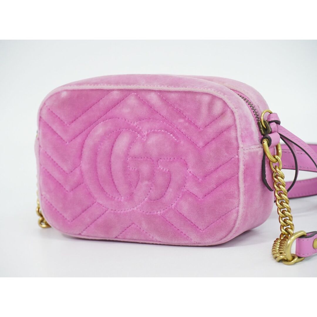 GUCCI - 本物 グッチ GUCCI GGマーモント ラインストーン GUCCI - 本物 グッチ GUCCI GGマーモント ラインストーン