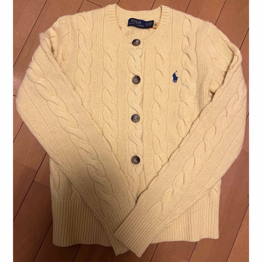 POLO RALPH LAUREN(ポロラルフローレン)の【あさみ様専用】ポロラルフローレン  ケーブルニット カーディガン レディースのトップス(カーディガン)の商品写真