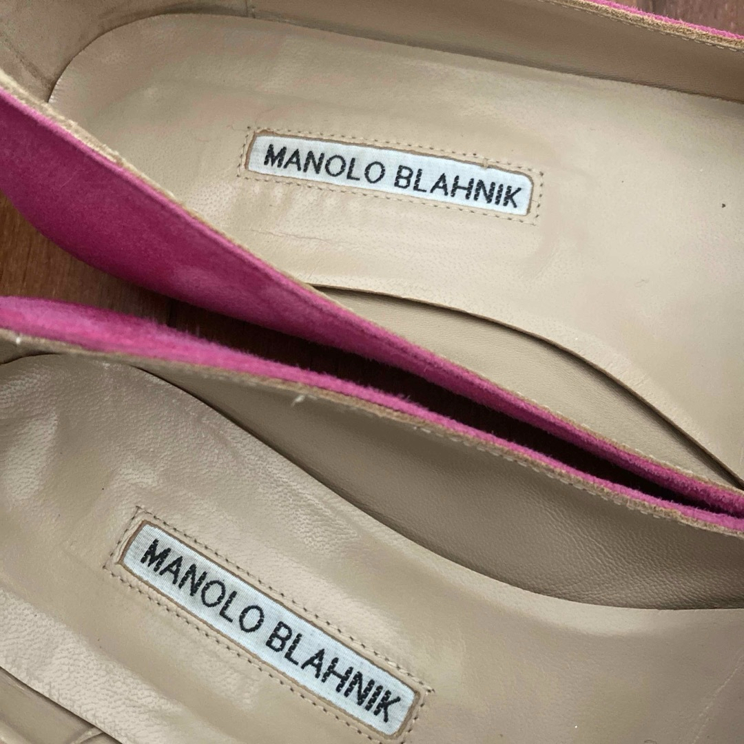 MANOLO BLAHNIK(マノロブラニク)のMANOLO BLAHNIK マノロブラニク POZZUOLI 37 レディースの靴/シューズ(ハイヒール/パンプス)の商品写真