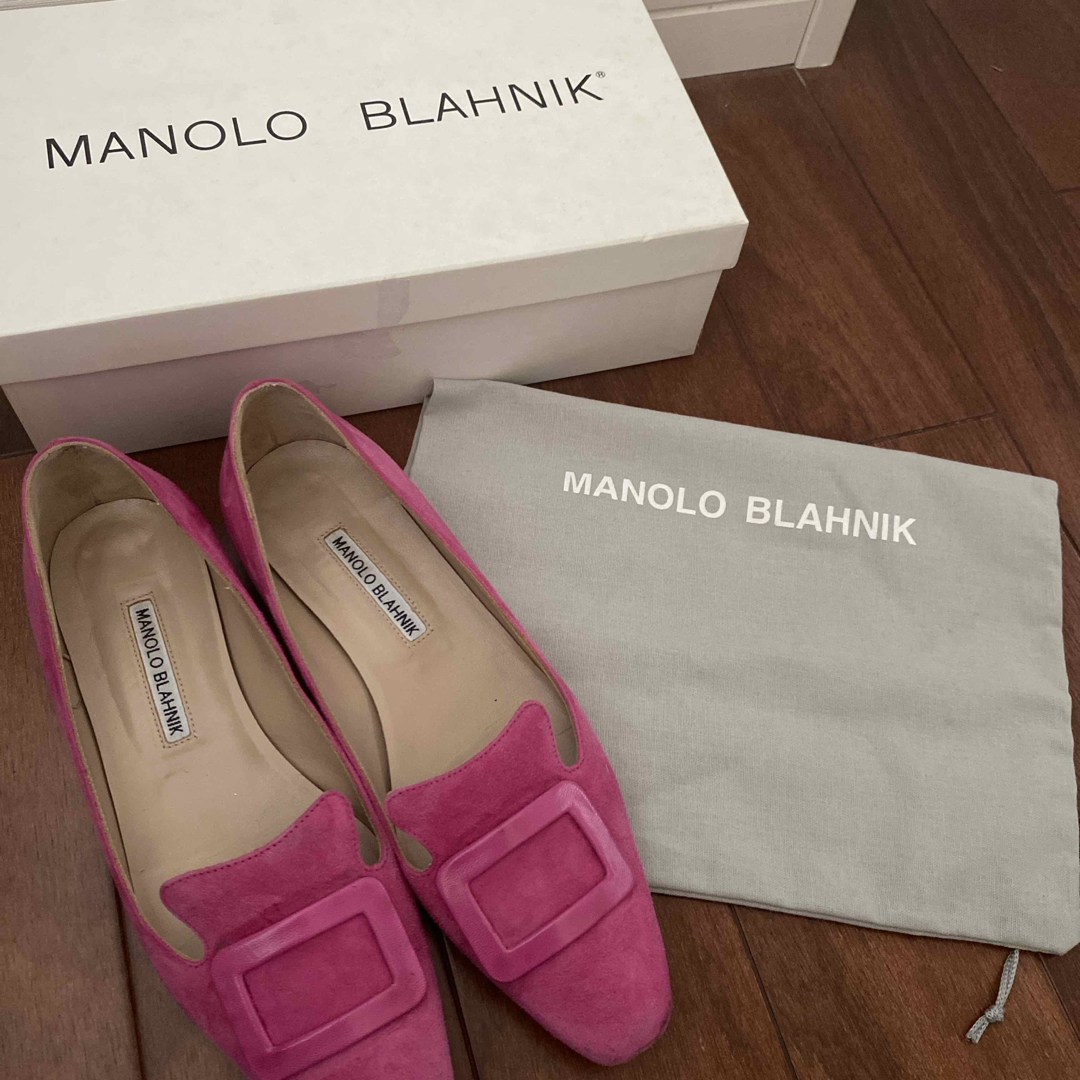 MANOLO BLAHNIK(マノロブラニク)のMANOLO BLAHNIK マノロブラニク POZZUOLI 37 レディースの靴/シューズ(ハイヒール/パンプス)の商品写真