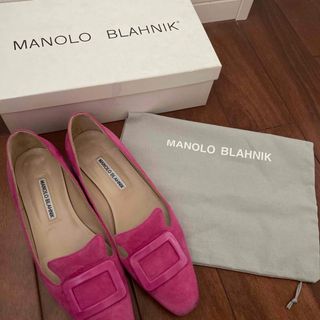 マノロブラニク(MANOLO BLAHNIK)のMANOLO BLAHNIK マノロブラニク POZZUOLI 37(ハイヒール/パンプス)