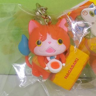 ご当地　妖怪ウォッチ　ジバニャン　キーホルダー　長崎限定 カステラ(キャラクターグッズ)