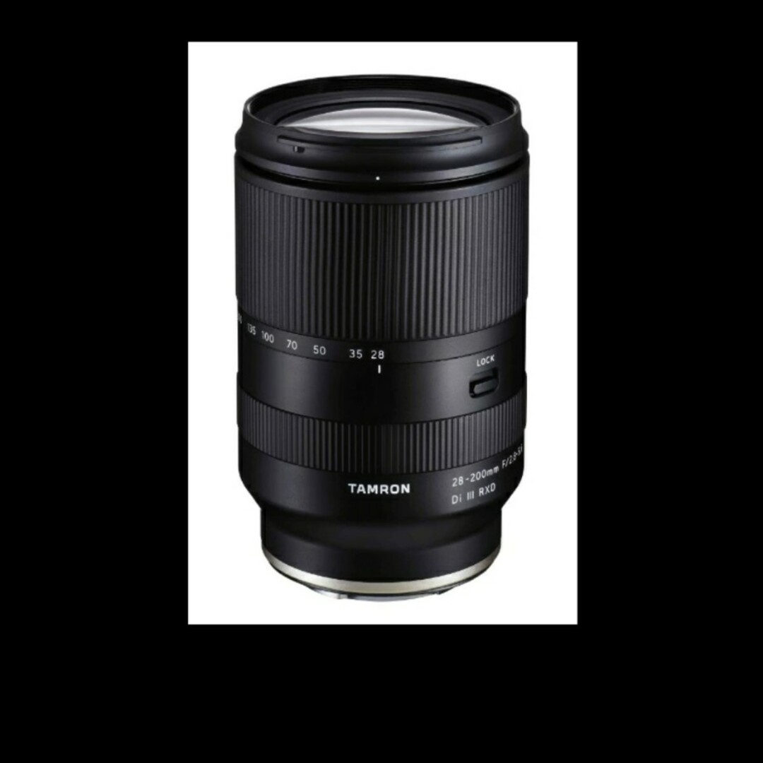 TAMRON(タムロン)の新品・未開封28-200mm F/2.8-5.6 Di III RXD A スマホ/家電/カメラのカメラ(レンズ(ズーム))の商品写真