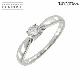 ティファニー(Tiffany & Co.)のティファニー TIFFANY&Co. ハーモニー ダイヤ 0.28ct G/VS1/3EX 9号 リング Pt プラチナ 指輪【鑑定書付き】VLP 90202439(リング(指輪))