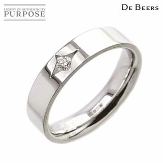 デビアス(DE BEERS)のデビアス DE BEERS 6号 リング ダイヤ K18 WG ホワイトゴールド 750 指輪【証明書付き】VLP 90212510(リング(指輪))