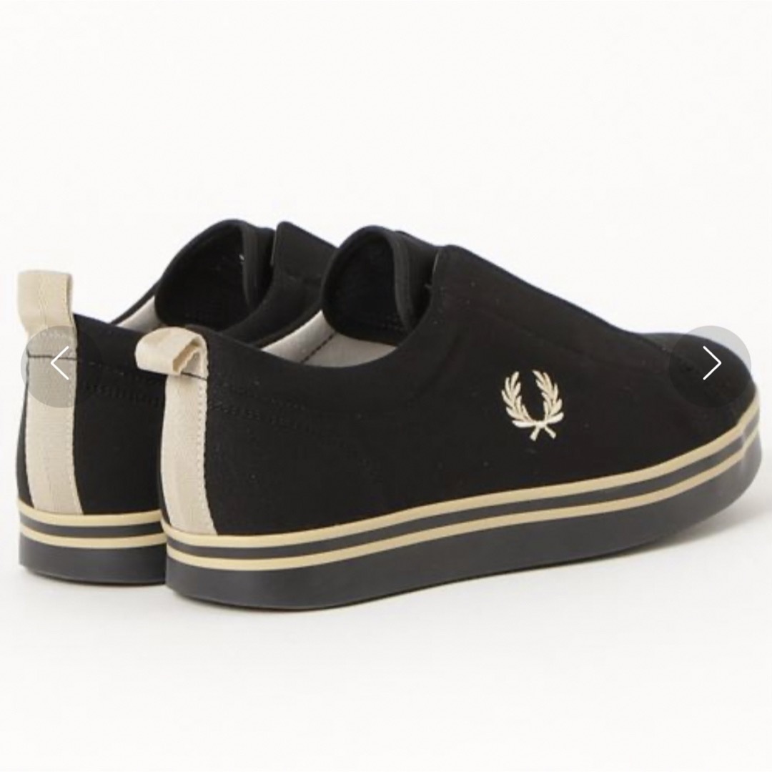 FRED PERRY(フレッドペリー)の【新品未使用】FRED PERRY キャンバス スリッポン（27.5〜28cm） メンズの靴/シューズ(スニーカー)の商品写真