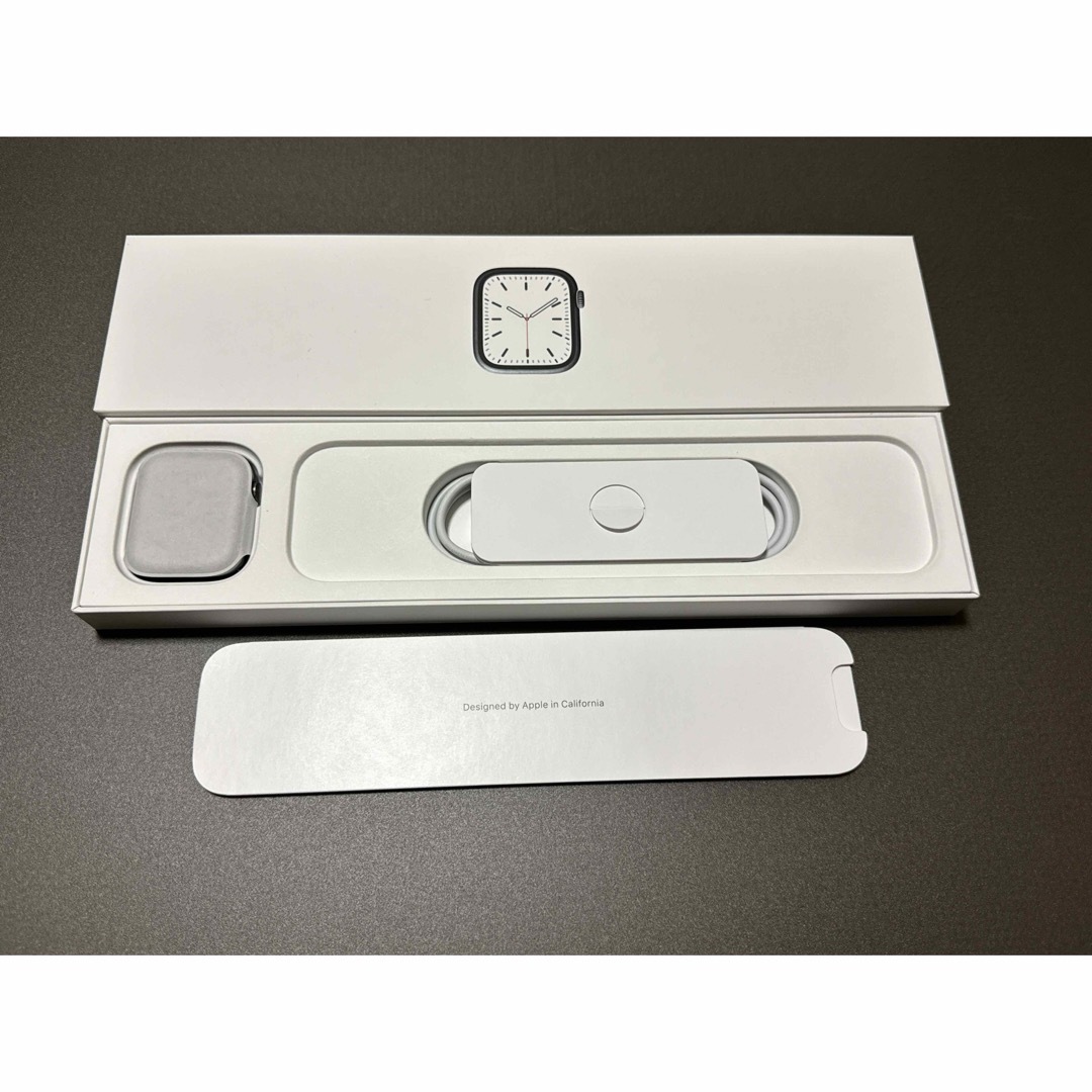 スマートフォン携帯電話Apple Watch Series 7 45mm グラファイトステンレス