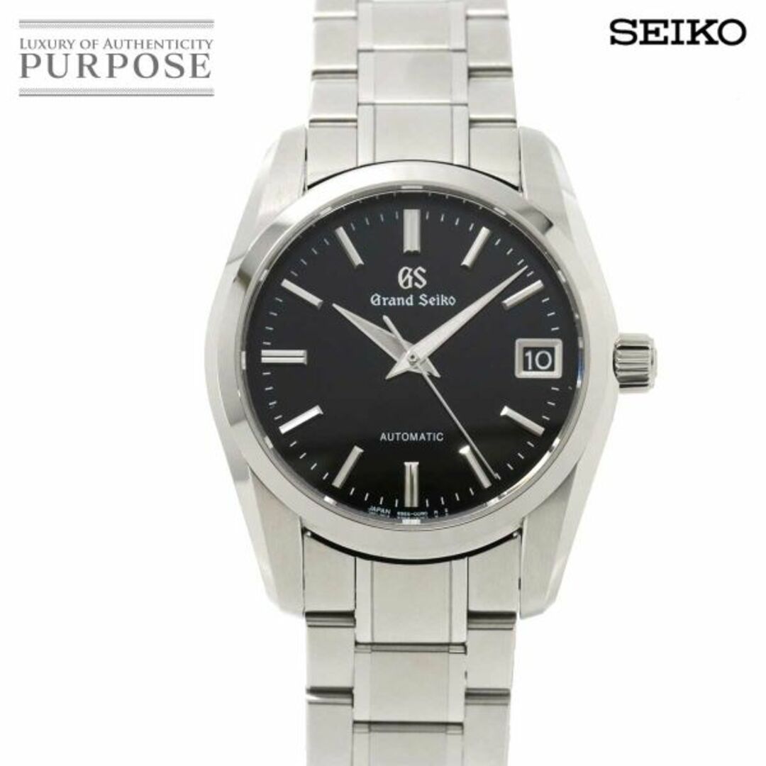 グランドセイコー GRAND SEIKO SBGR253 メンズ 腕時計 9S65-00B0 デイト ブラック 文字盤 裏スケルトン 自動巻き VLP 90218128ブランドグランドセイコー