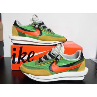 sacai × NIKE LDV WAFFLE GREEN 27cm 正規品(スニーカー)