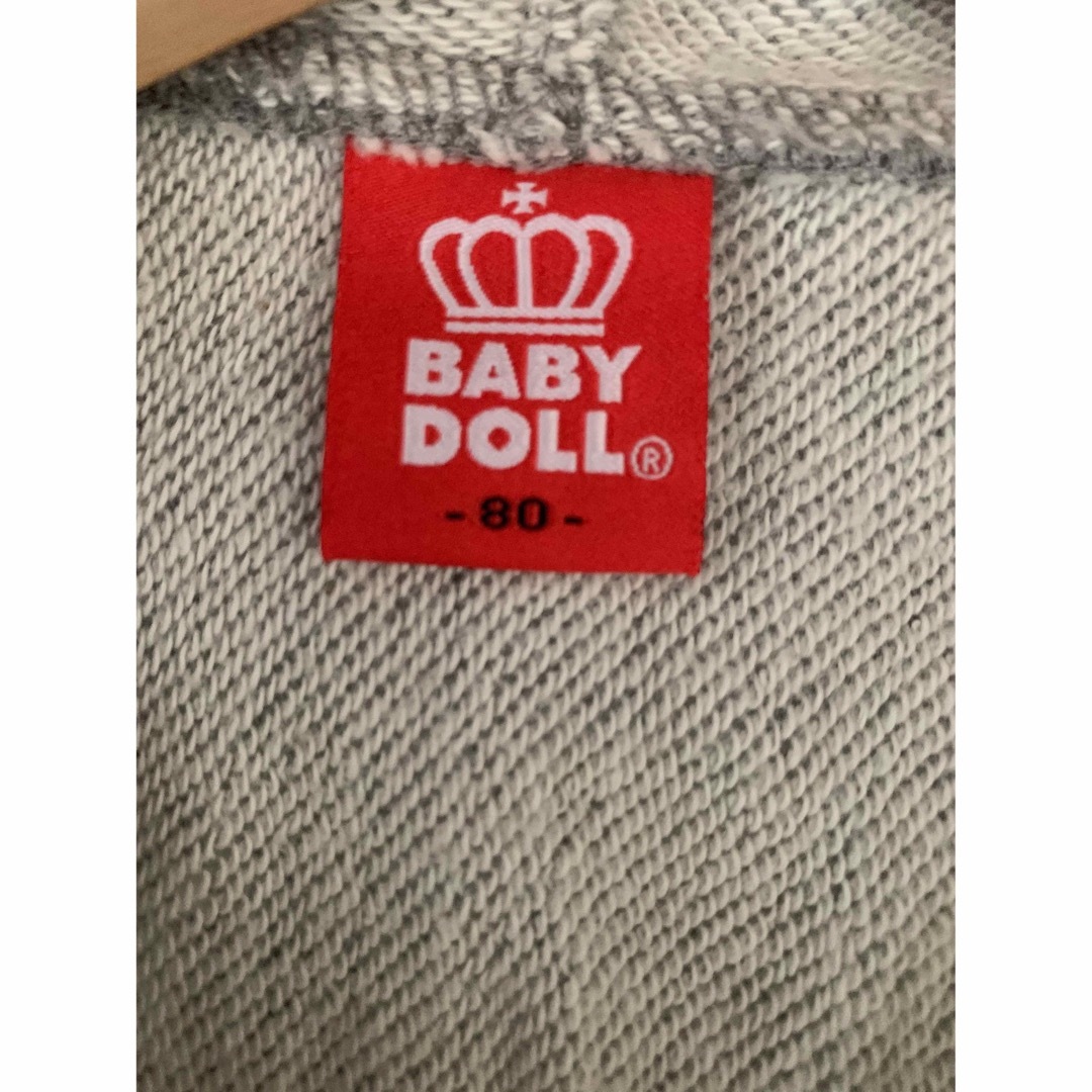 BABYDOLL(ベビードール)のベビードール　80 キッズ/ベビー/マタニティのベビー服(~85cm)(ジャケット/コート)の商品写真