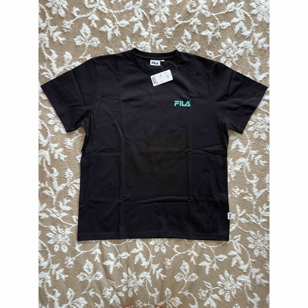 FILA(フィラ)のFILA Tシャツ フリーサイズ ブラック BTS テテ レディースのトップス(Tシャツ(半袖/袖なし))の商品写真