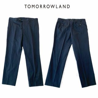 トゥモローランド(TOMORROWLAND)の試着程度　定価2万位　トゥモローランド　メンズ　パンツ　ネイビー(スラックス)