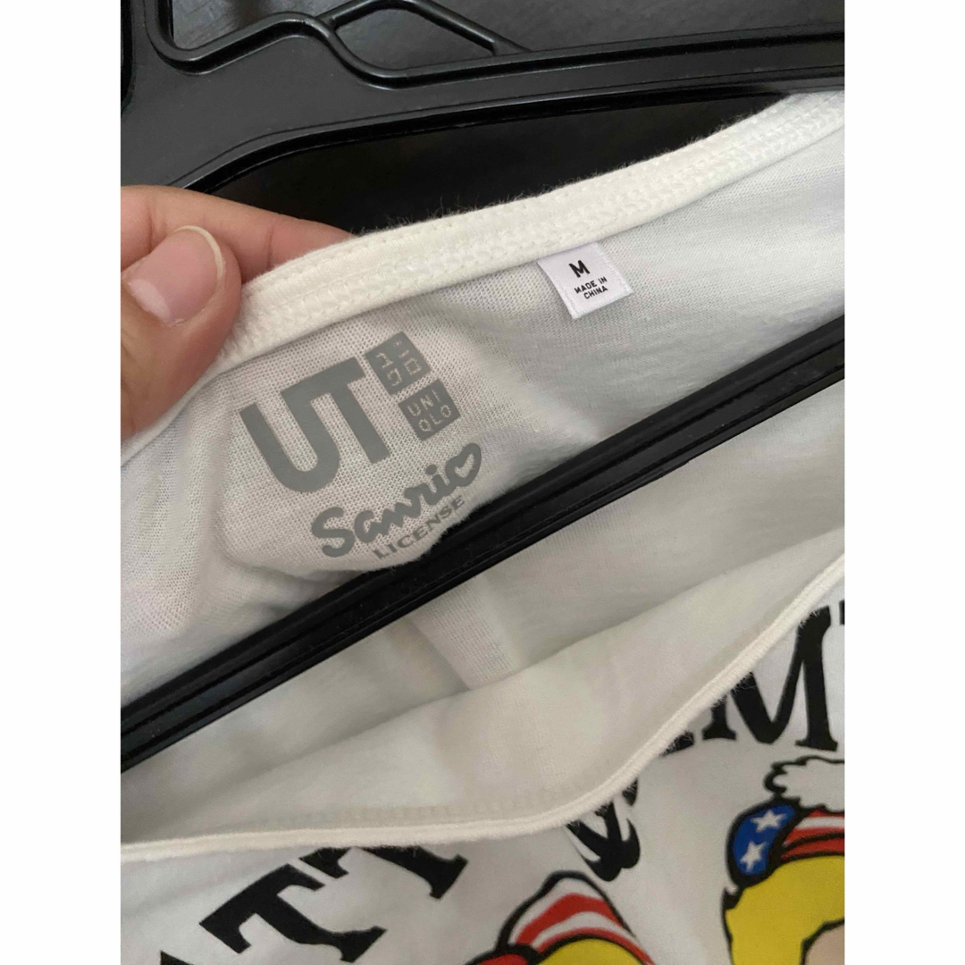 UNIQLO(ユニクロ)のUNIQLO ユニクロ パティ&ジミー コラボTシャツ 半袖 白 ホワイト レディースのトップス(Tシャツ(半袖/袖なし))の商品写真