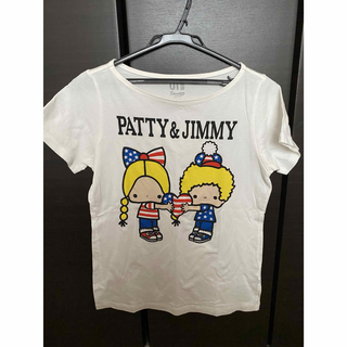 ユニクロ(UNIQLO)のUNIQLO ユニクロ パティ&ジミー コラボTシャツ 半袖 白 ホワイト(Tシャツ(半袖/袖なし))