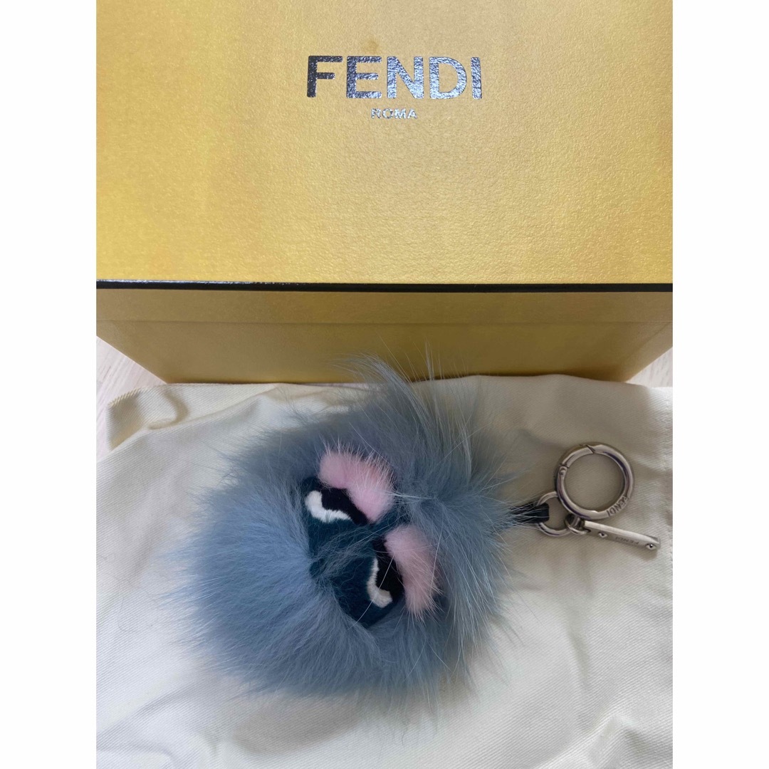 FENDI(フェンディ)のフェンディFENDI ミニモンスターチャーム　ファーチャーム ハンドメイドのファッション小物(バッグチャーム)の商品写真