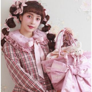 ピンクハウス(PINK HOUSE)のピンクハウス🌸misako aokiコラボバッグ💖(ハンドバッグ)