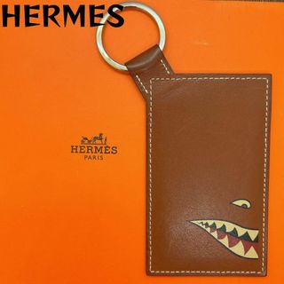 エルメス(Hermes)のエルメス シャークシティ　ヴォーバレニア　パスケース　刻印:Ｘ　ユニセックス(名刺入れ/定期入れ)