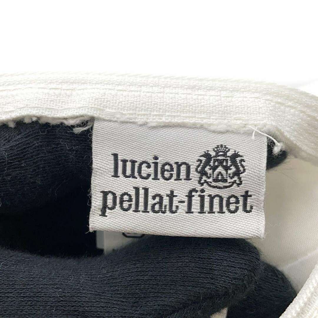 Lucien pellat-finet(ルシアンペラフィネ)のルシアン・ぺラフィネ クッション ヘンプ ラインストーン lucien pellat-finet インテリア 小物 白 レディースのファッション小物(その他)の商品写真