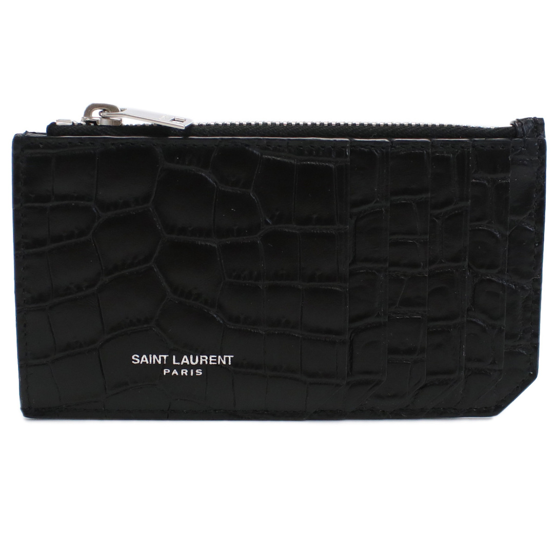 Saint Laurent(サンローラン)のSAINT LAURENT サンローラン 609362 小銭入れ ブラック メンズ メンズのファッション小物(コインケース/小銭入れ)の商品写真