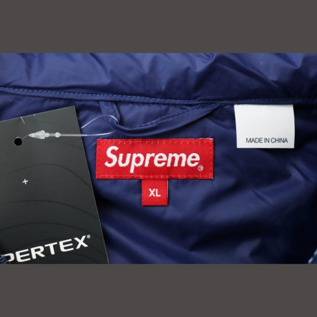 Supreme(シュプリーム)のシュプリーム 22AW マイクロ ダウン ハーフジップ ジャケット XL ブルー メンズのジャケット/アウター(ダウンジャケット)の商品写真