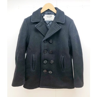 ショット(schott)のSCHOTT （ショット）USA製　 PEA-COAT 　ウール ダブル ピーコート　ボーイズ サイズ【C0655-007】(ピーコート)