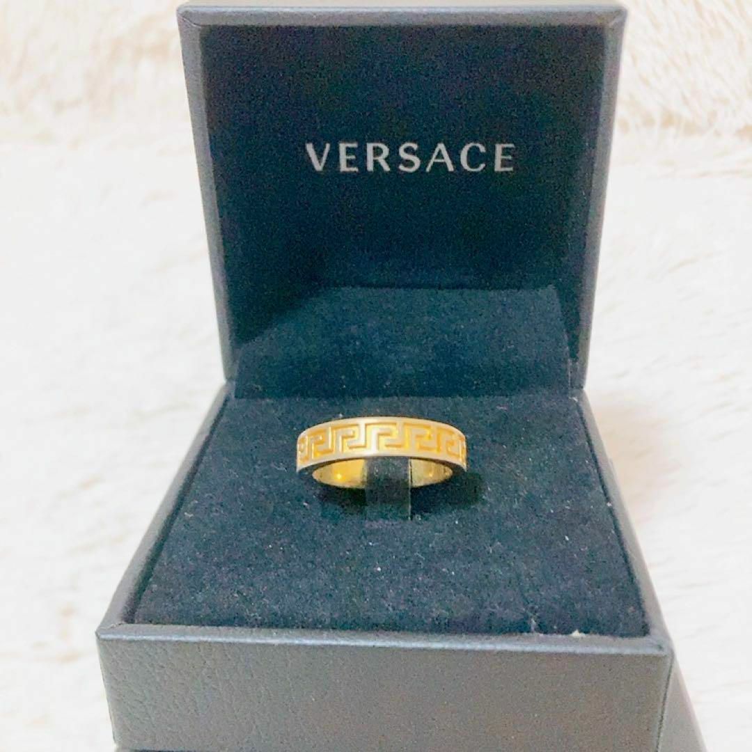 安い販売店 ✨良品✨versace ヴェルサーチ グリーク リング ゴールド