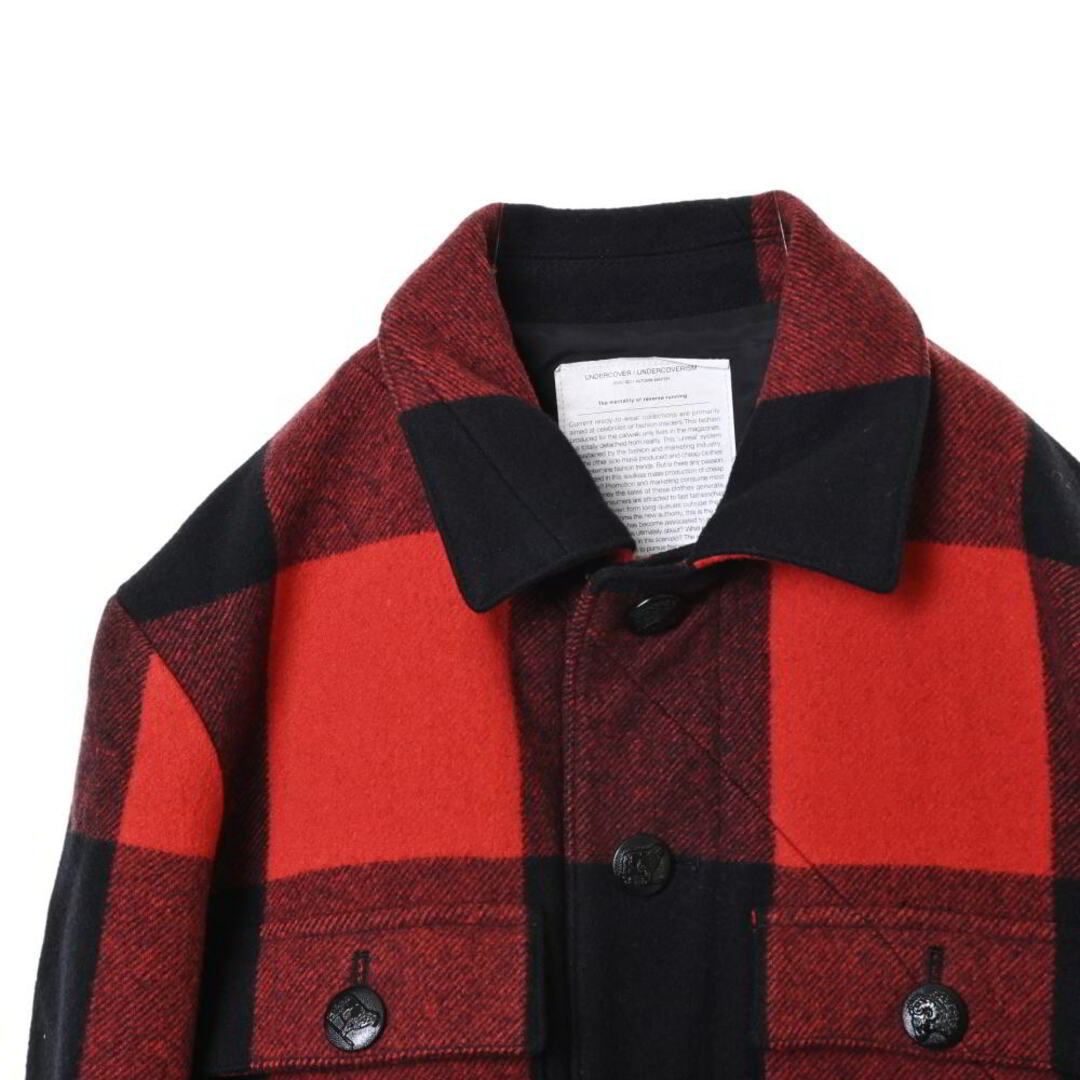 UNDERCOVER - UNDERCOVER TEAM GIZA チェック柄 ブルゾンの通販 UNDERCOVER - UNDERCOVER TEAM GIZA チェック柄 ブルゾンの通販