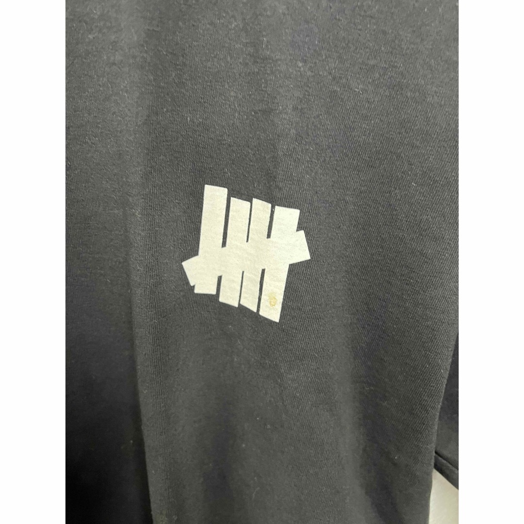 UNDEFEATED(アンディフィーテッド)のUNDEFEATED アンディフィーテッド 黒 半袖 Tシャツ 綿100 メンズのトップス(Tシャツ/カットソー(半袖/袖なし))の商品写真