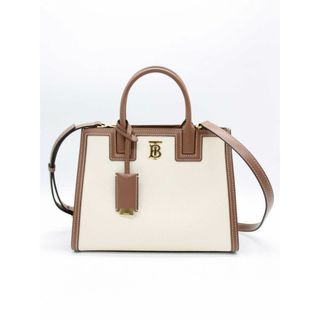 バーバリー(BURBERRY)の【新入荷】新品未使用品◇BURBERRY/バーバリー◇MINI FRANCIS TOTE BAG/ミニフランシストートバッグ/2wayバッグ/ハンドバッグ/ショルダーバッグ/BAG/鞄 ベージュ×ブラウン レディース 春夏秋冬 121132(その他)