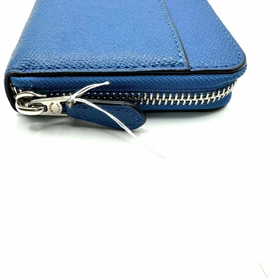 COACH(コーチ)の長財布　コーチ　COACH   ラウンドジップ　ブルー　プレゼント　 レディースのファッション小物(財布)の商品写真