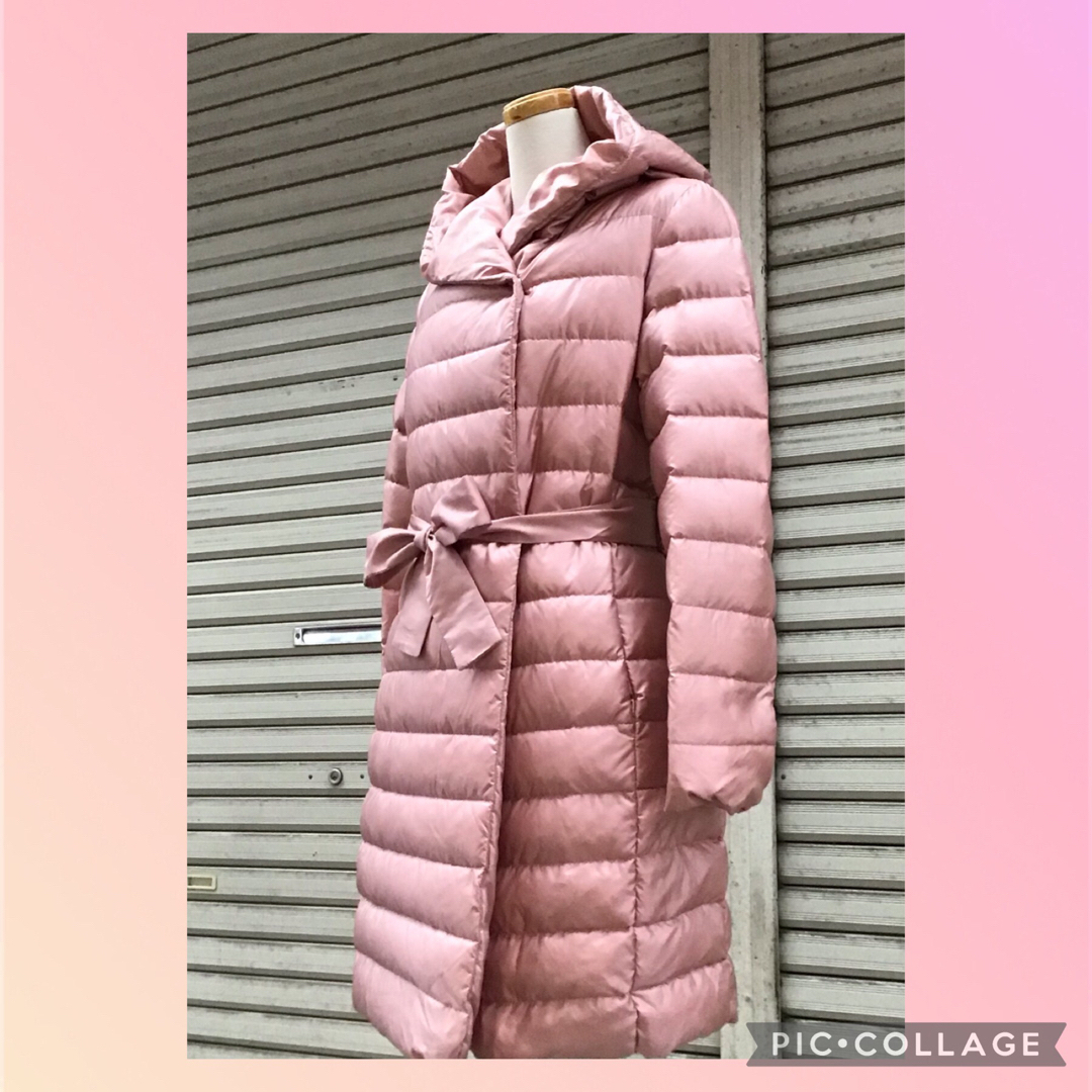 s Max Mara ピンクダウンコート出品致します