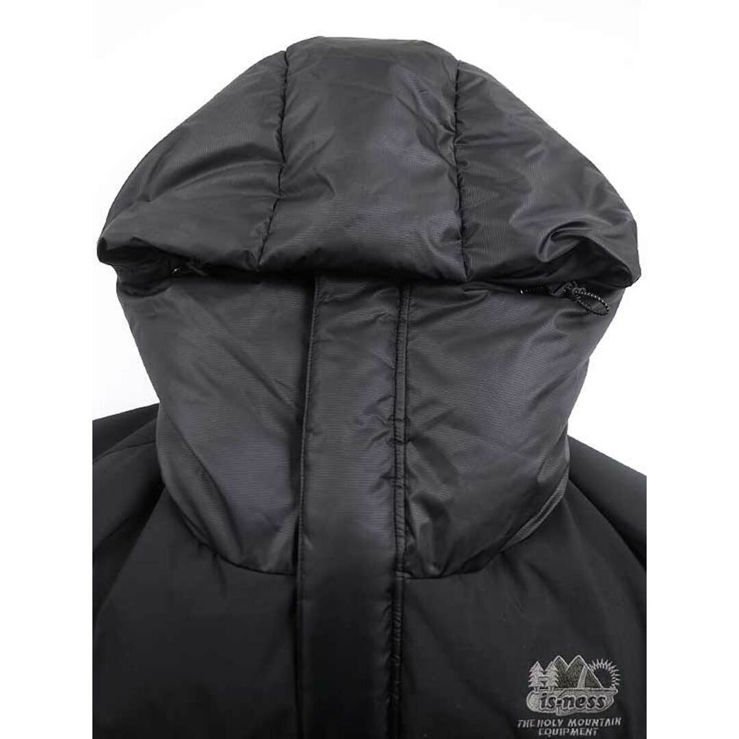 is-ness(イズネス)のis-ness × NANGA イズネス × ナンガ 23AW FUNCTIONAL DOWN JACKET フーデッドダウンジャケット 1005AWDOWNJK01 ブラック L メンズのジャケット/アウター(ダウンジャケット)の商品写真