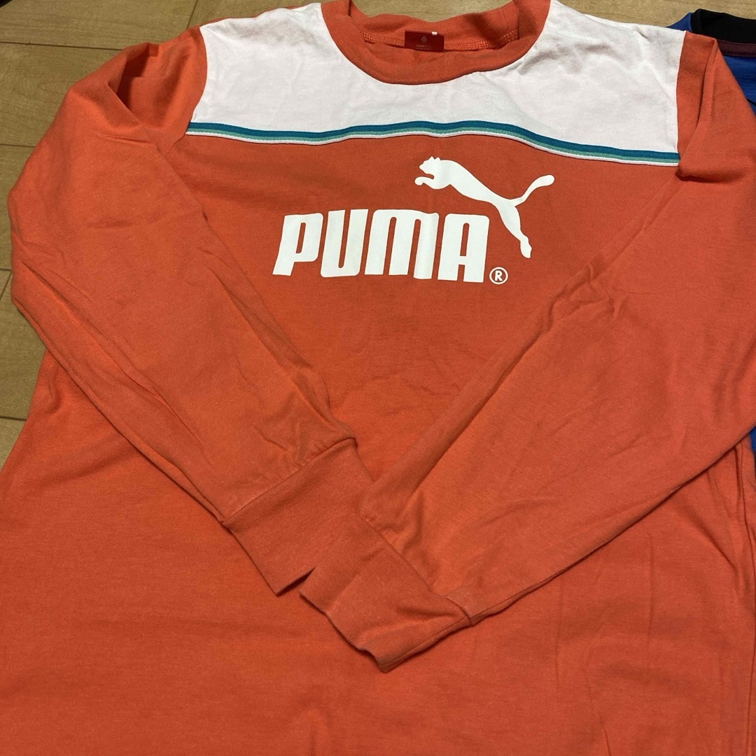 PUMA(プーマ)のsize:150 長袖 2点セット キッズ/ベビー/マタニティのキッズ服男の子用(90cm~)(Tシャツ/カットソー)の商品写真
