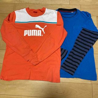 プーマ(PUMA)のsize:150 長袖 2点セット(Tシャツ/カットソー)
