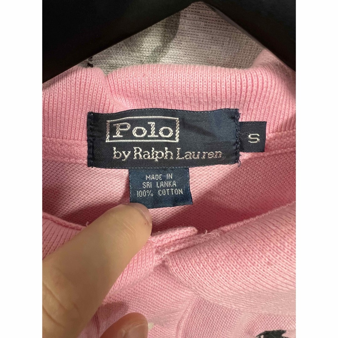 POLO RALPH LAUREN(ポロラルフローレン)のRalph Lauren ラルフローレン　ビックポニー　ポロシャツ　半袖　ピンク メンズのトップス(ポロシャツ)の商品写真