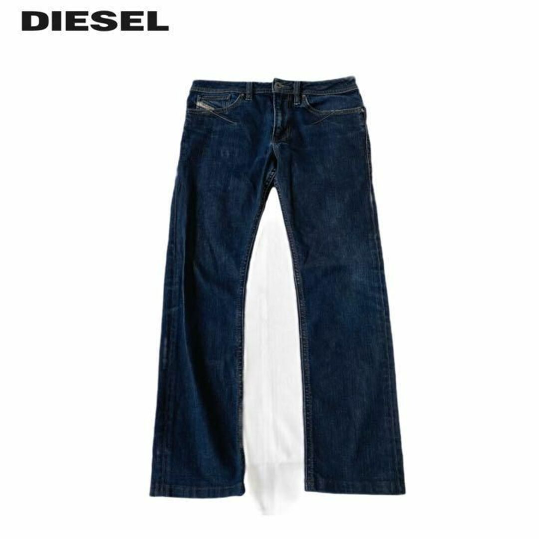 DIESEL - 美品 ディーゼル ネイビー ブルー ジーンズ デニム