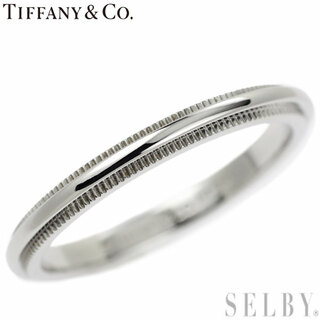 ティファニー(Tiffany & Co.)のティファニー Pt950 ミルグレイン リング(リング(指輪))