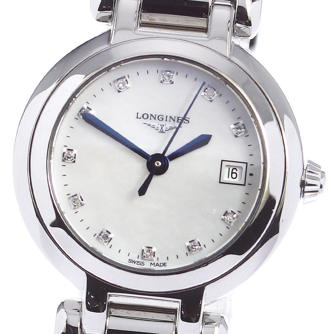 LONGINES(ロンジン)のロンジン LONGINES L8.110.4 プリマルナ 11Pダイヤ デイト クォーツ レディース 良品 _785476 レディースのファッション小物(腕時計)の商品写真