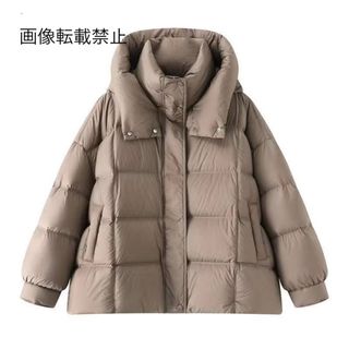 🪅12月新作🎁13141◆フード付き ダウンコート(ダウンコート)