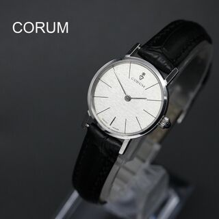 【美品】コルム CORUMアンティーク レディース 時計 手巻き K00077(腕時計)