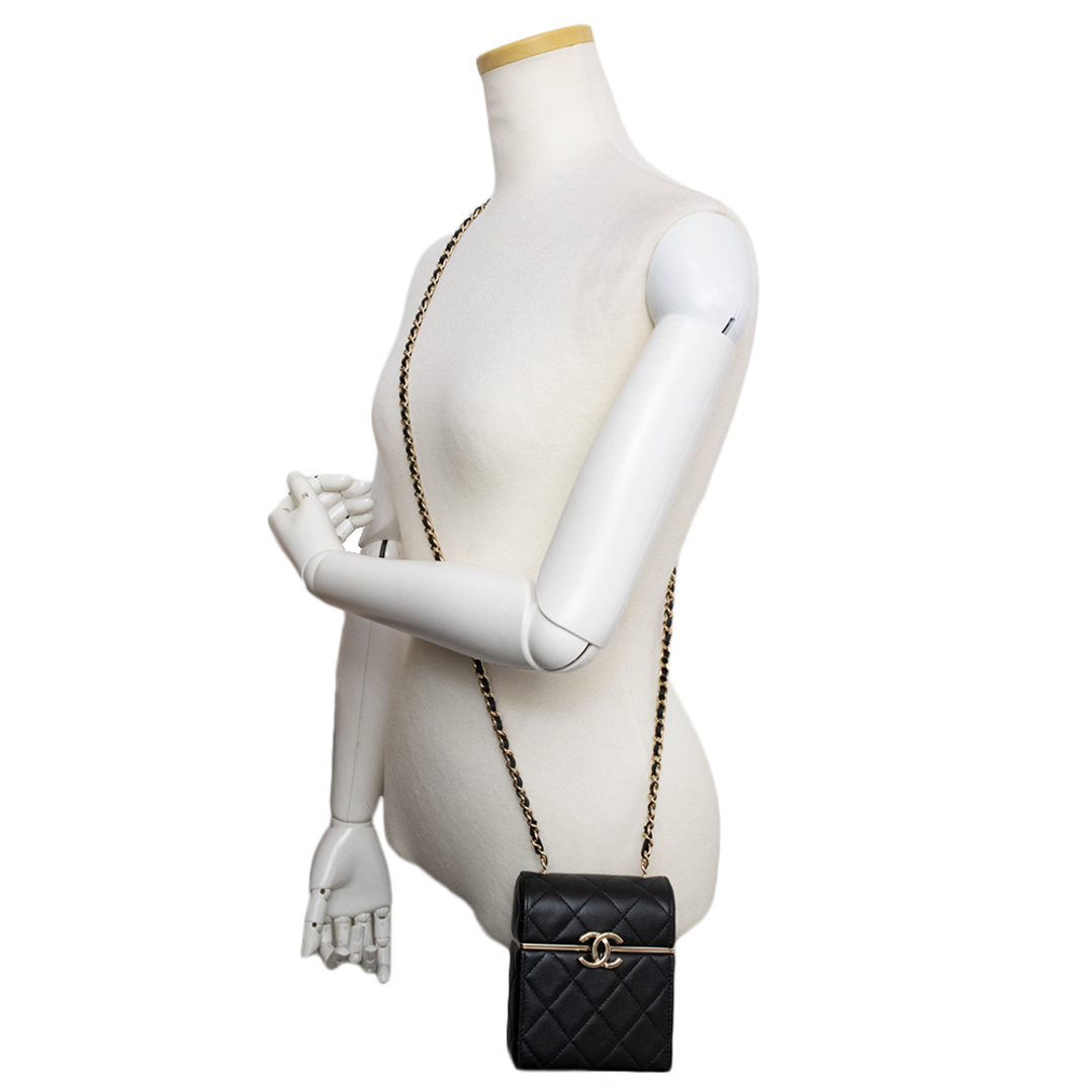 CHANEL - シャネル スモール ボックス チェーン ショルダー CHANEL - シャネル スモール ボックス チェーン ショルダー