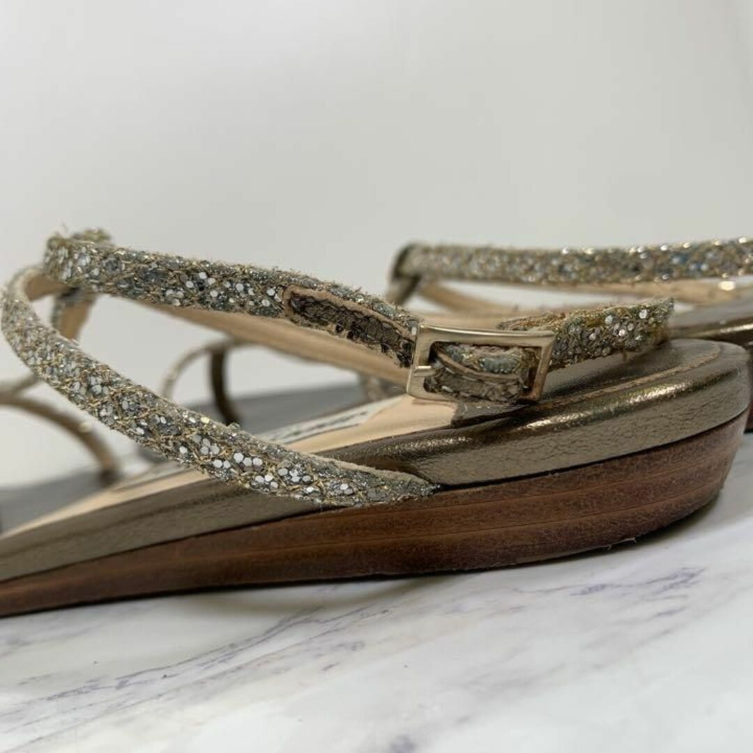 JIMMY CHOO - 定価51,450円 良品 ジミーチュウ サンダル JIMMY CHOO - 定価51,450円 良品 ジミーチュウ サンダル