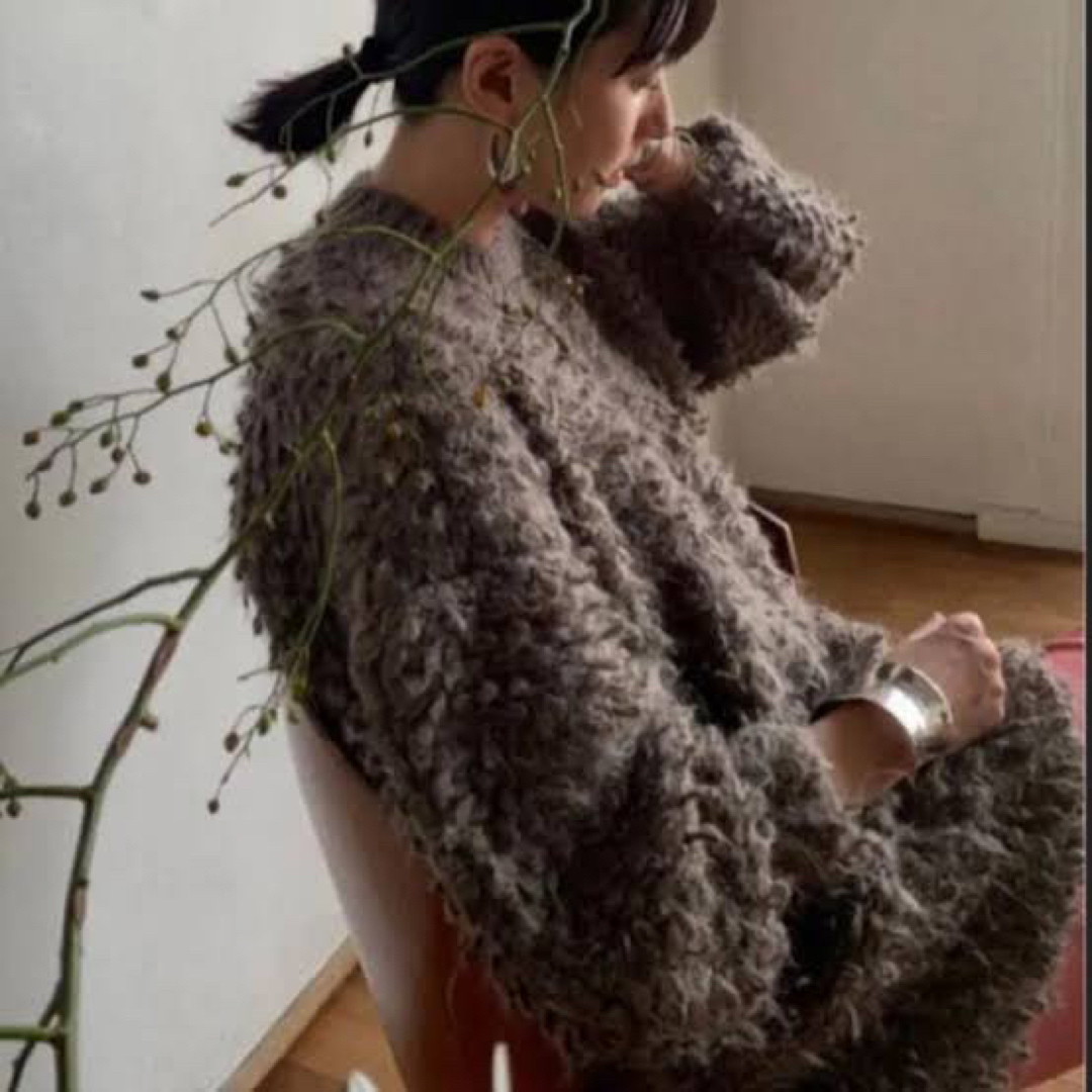 CLANE(クラネ)のクラネ CLANE MOHAIRLOOPBULKYKNITTOPS ニット レディースのトップス(ニット/セーター)の商品写真