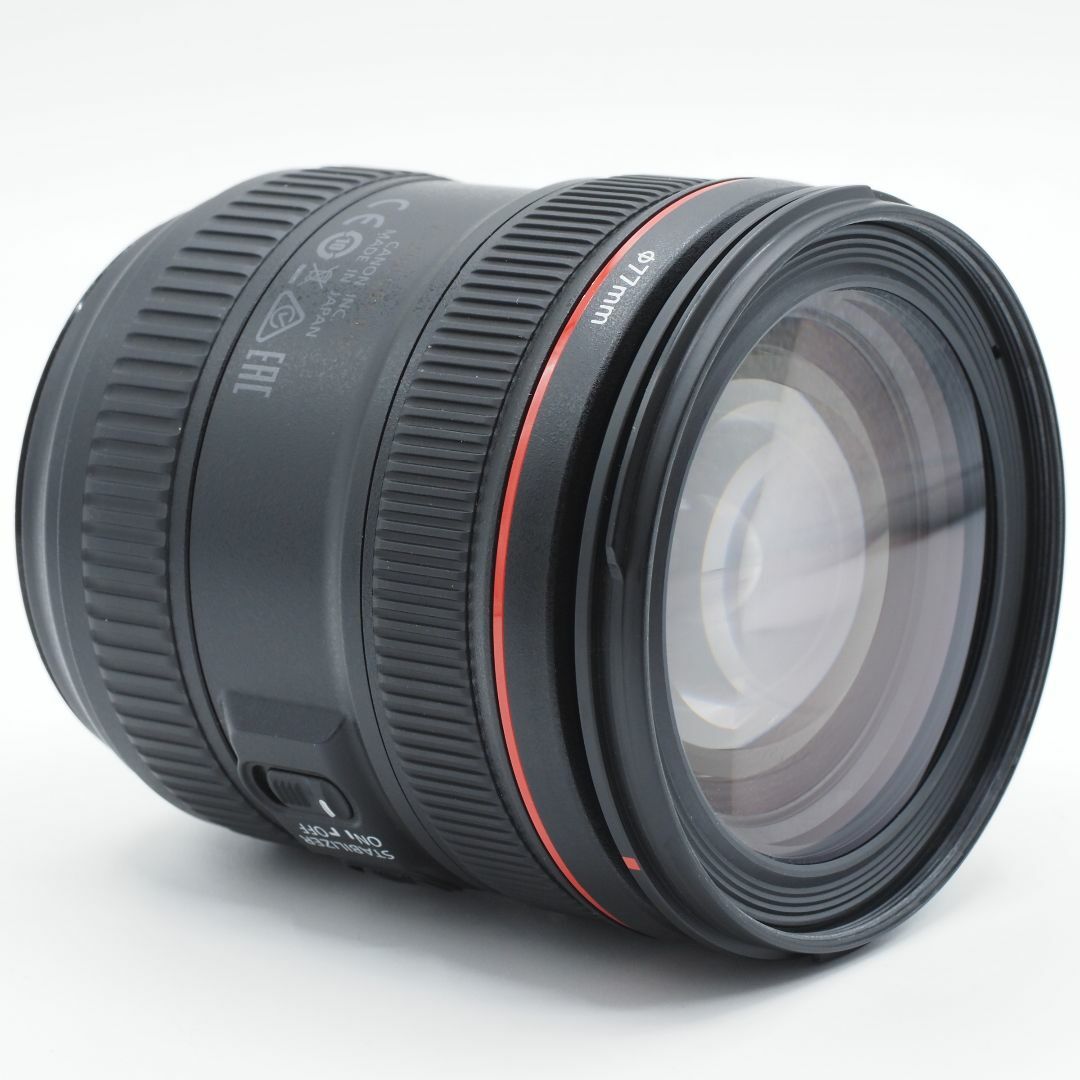 ★新品級★Canon EF24-70mm F4 L IS USM フルサイズ対応 スマホ/家電/カメラのカメラ(レンズ(ズーム))の商品写真