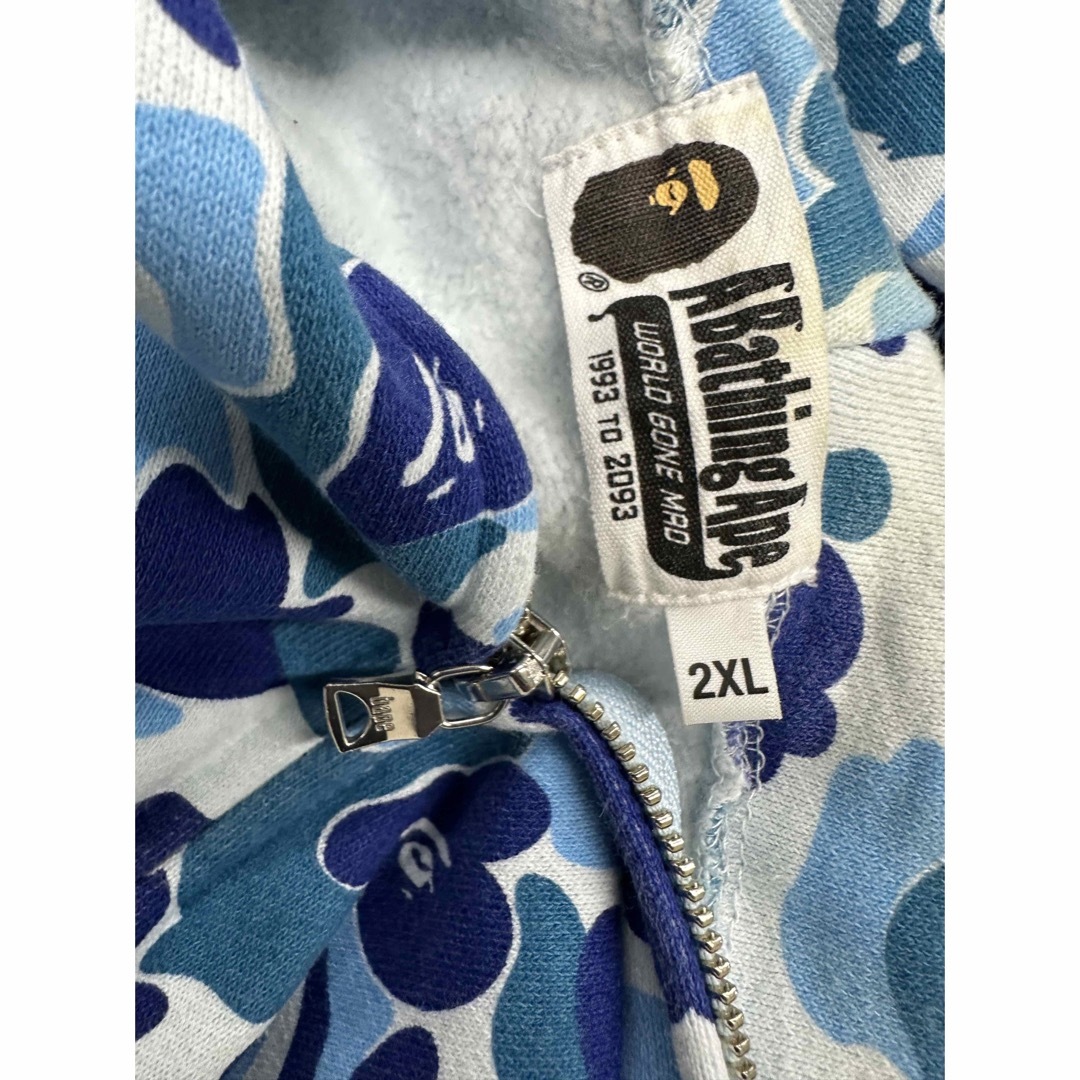 A BATHING APE(アベイシングエイプ)のAPE タイガーパーカー ABC CAMO 2XL メンズのトップス(パーカー)の商品写真