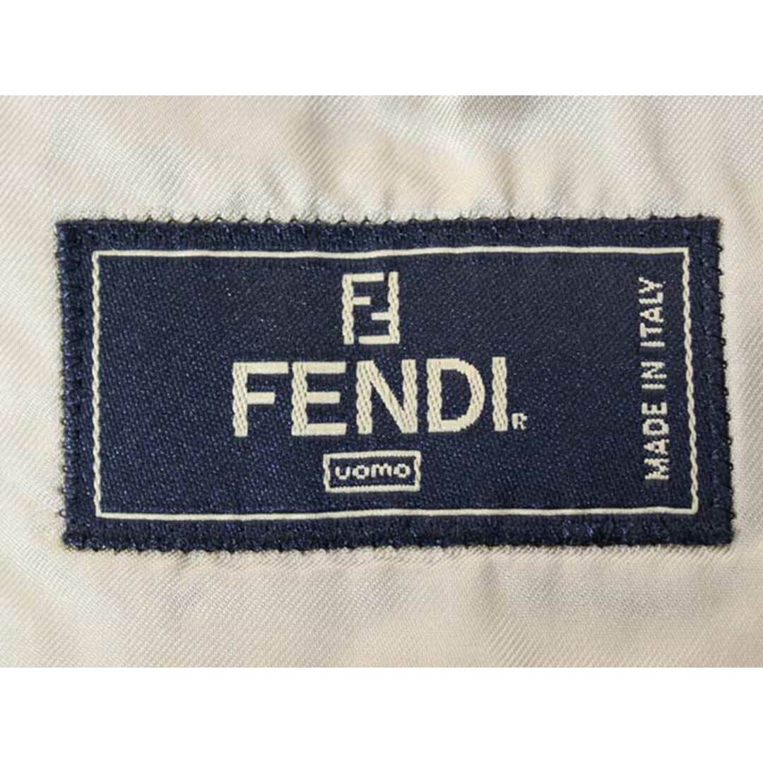 FENDI(フェンディ)の【値下げ】☆FENDI/フェンディ☆3Bウールジャケット/Vネック/ポケット/長袖 ベージュ メンズ 46【中古】春夏秋冬 311032 メンズのジャケット/アウター(その他)の商品写真