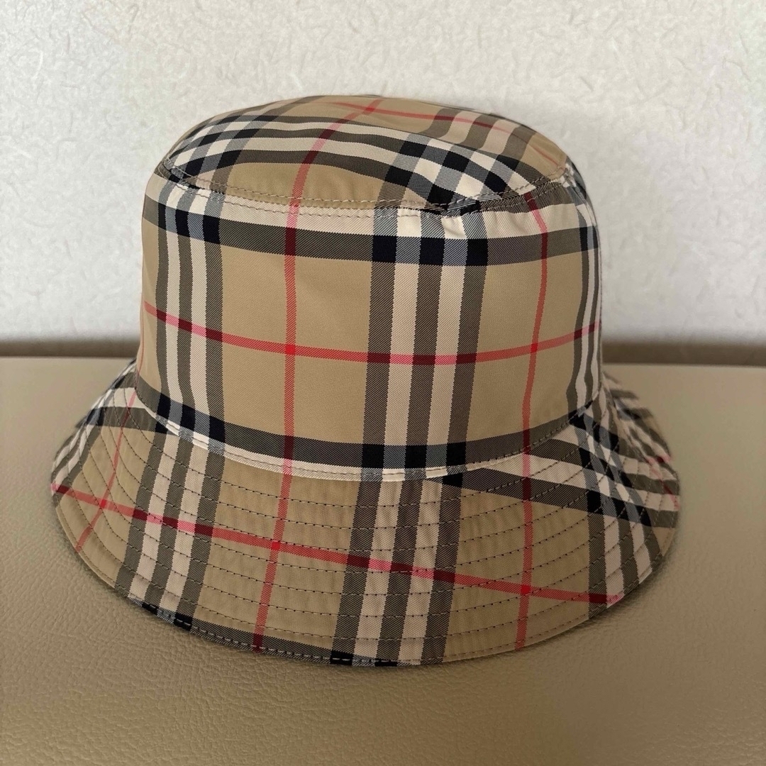 BURBERRY(バーバリー)の極美品☆バーバリー　リバーシブル　ハット メンズの帽子(ハット)の商品写真